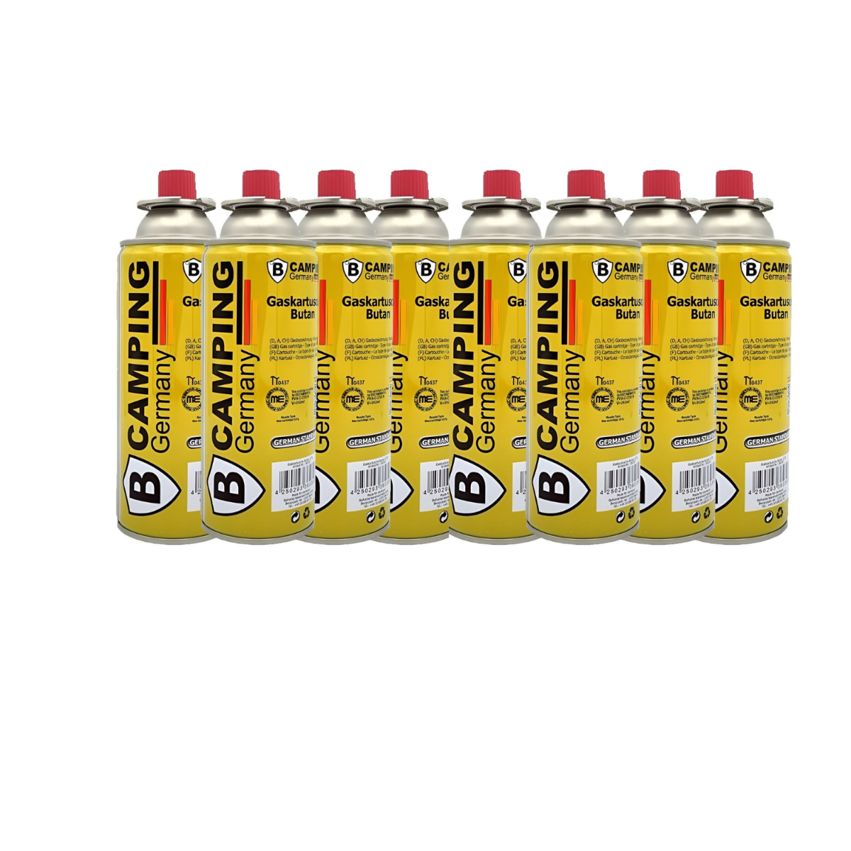 8 Butaangaspatroon navulling - 227 gram - voor camping kookpit/kookstel