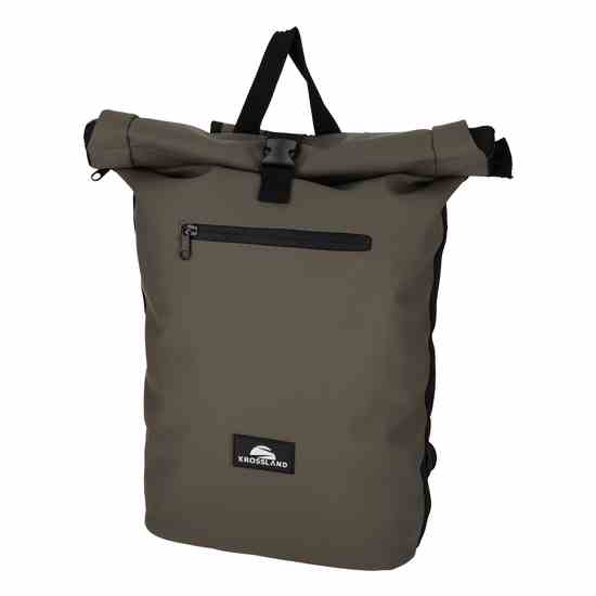 Krossland Fiets Rugtas - Rugzak - Met Laptopvak - 20L - Waterafstotend - Taupe