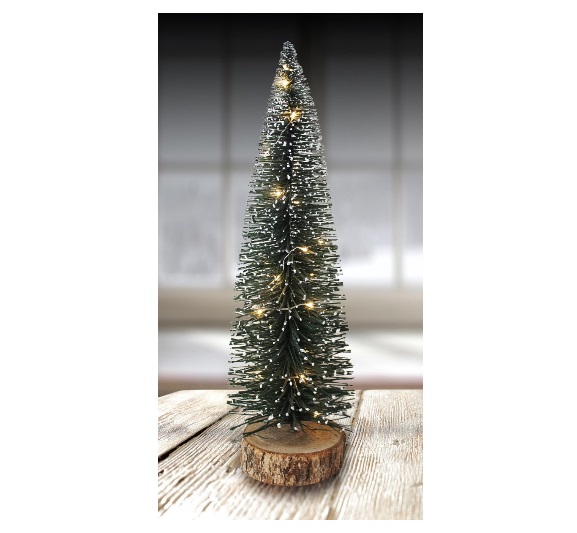 Kunst kerstboom LPT-40 - 40 cm hoog - inclusief 20 verlichting