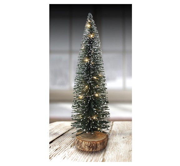 Kunst kerstboom LPT-40 40 cm hoog inclusief 20 verlichting