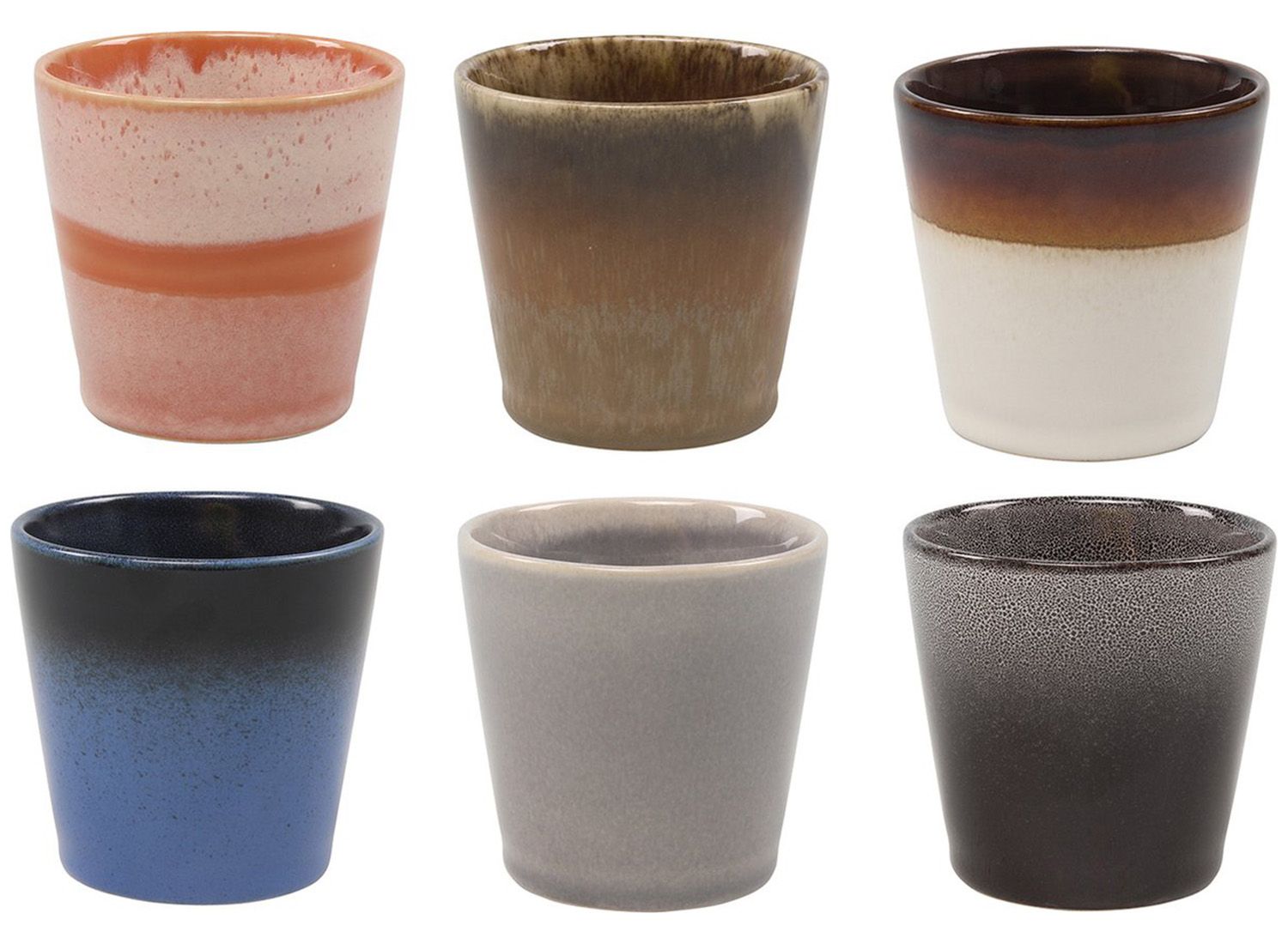 Studio Tavola Koffiemok Earth - 200 ml - 6 stuks