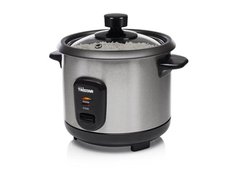 Sandra's keukenmini's Rijstkoker - Compacte rijstkoker - 0.6 Liter - Zilver