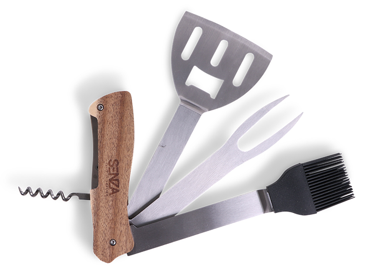 SENZA Multifunctionele BBQ Tool - 4 in-1 Spatel