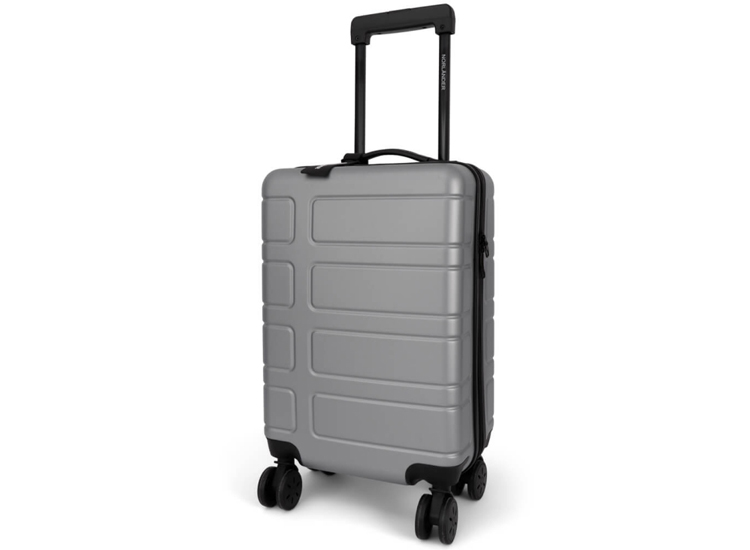 Norlander Trolley Riga Handbagage reiskoffer 39 Liter Zilver