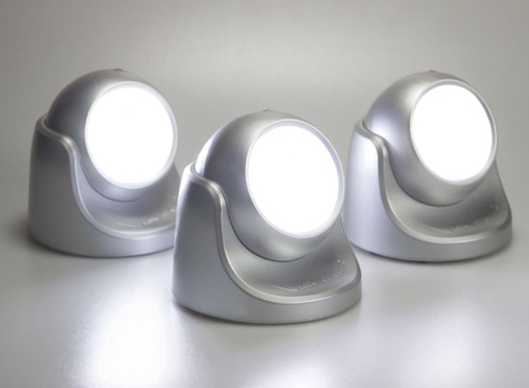 Quintezz WML300 Draadloze LED lampen - beweging sensor - 3 Stuks