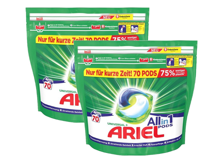 Afbeelding van Ariel Prof Allin1 Pods Regular- 140 Wasbeurten