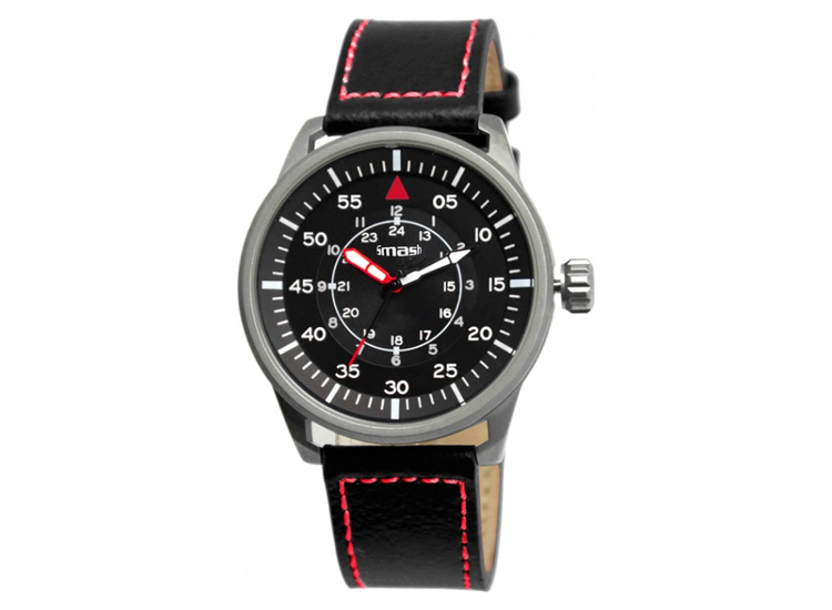 Smash horloge Pilot - Heren - rood/zwart