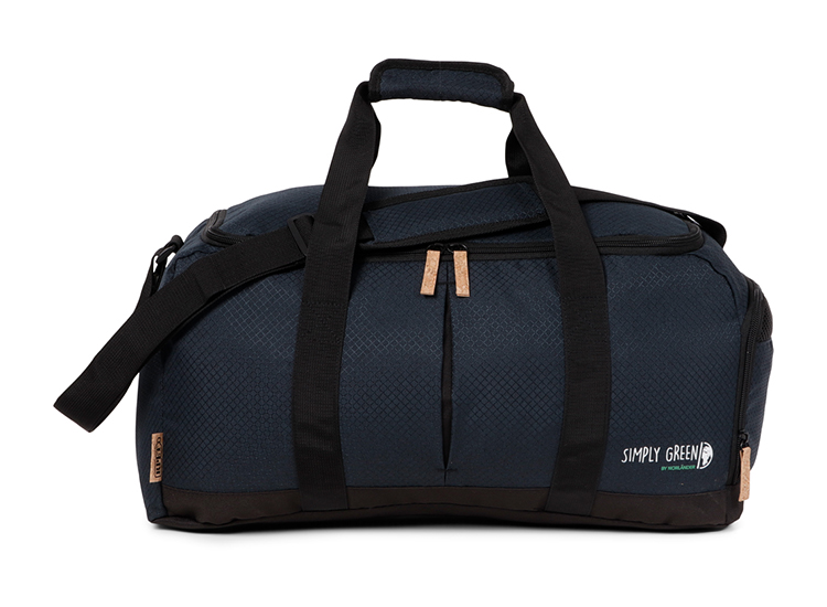 Norlander Simply Green Weekendtas - Gemaakt van gerecyclede petflessen - Blauw