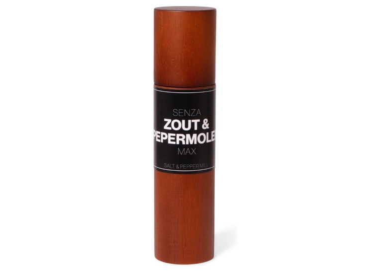 SENZA Max Peper/Zoutmolen - 21x5 CM - Rubberhout