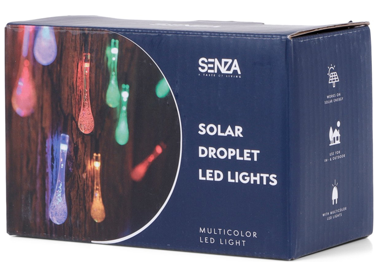 SENZA LED Solar Regendruppel Multi-kleur verlichting