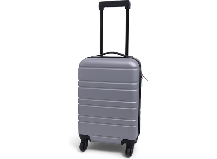 Norlander Trolley handbagage met slot - 38L - Zilver