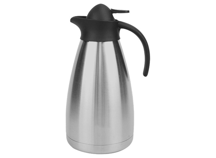 Michelino Thermoskan Bella 1 Liter Zilver