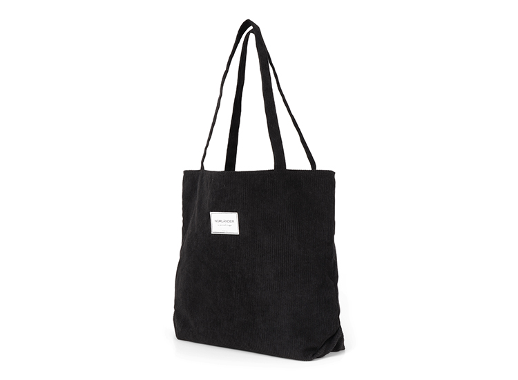 Norländer Ribbel Totebag Zwart