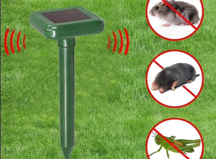 Benson Solar Mollenverjager - Diervriendelijk - 500 m - 25.5 cm