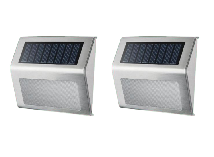 Hofftech LED Solar Wandlampen - 2 stuks