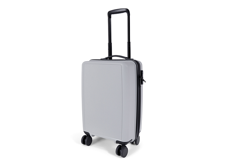 Norlander Sticker Label Handbagagekoffer - Reiskoffer Trolley - IATA Goedgekeurd - Grijs