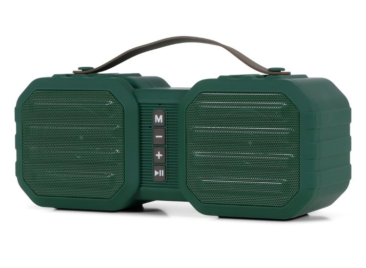 BRAINZ Power Cube Speaker Groen