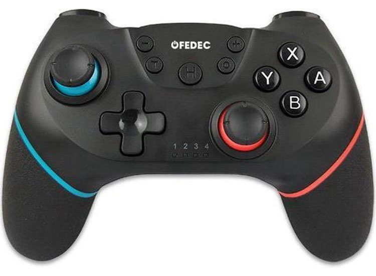 DealDonkey-FEDEC Draadloze Nintendo Switch Controller- Ergonomisch - Zwart-aanbieding DealDonkey-FEDEC Draadloze Nintendo Switch Controller- Ergonomisch - Zwart-aanbieding