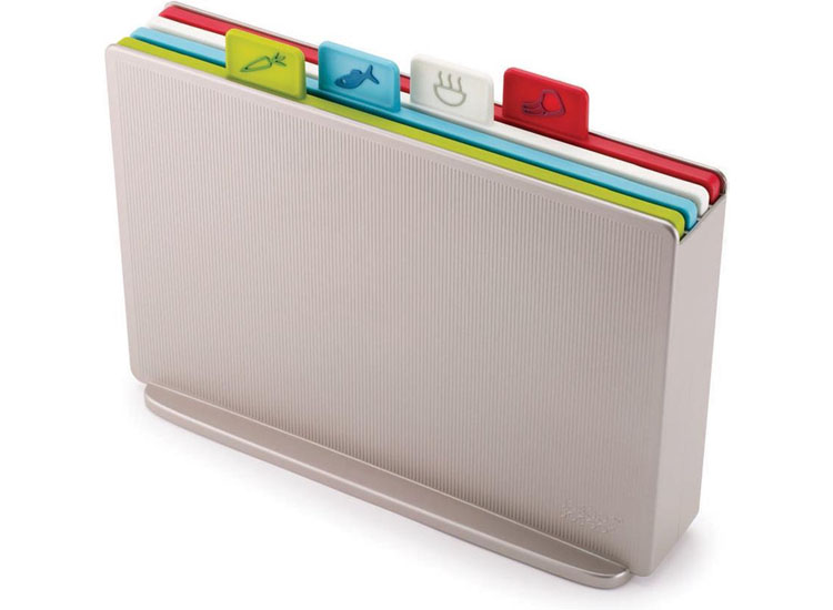 Joseph Joseph Index Snijplankenset - 30x20 cm - 4 stuks met Houder