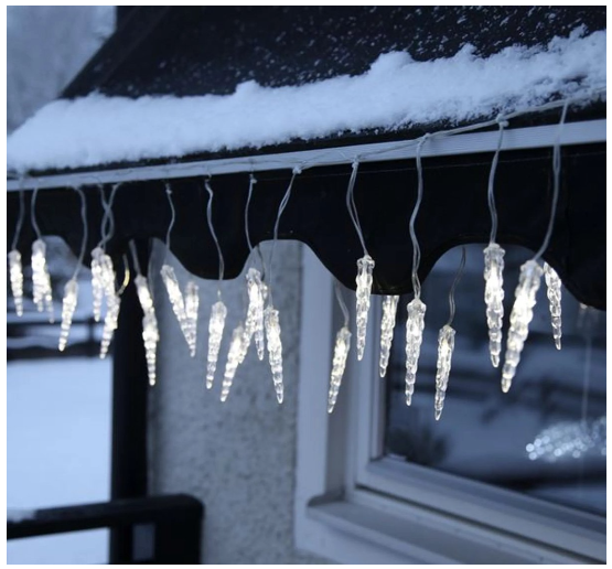 LED Ijspegelverlichting - Kerstverlichting - LED - 9 meter