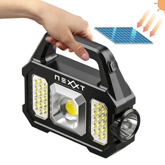 Nexxt Solar zaklamp en powerbank