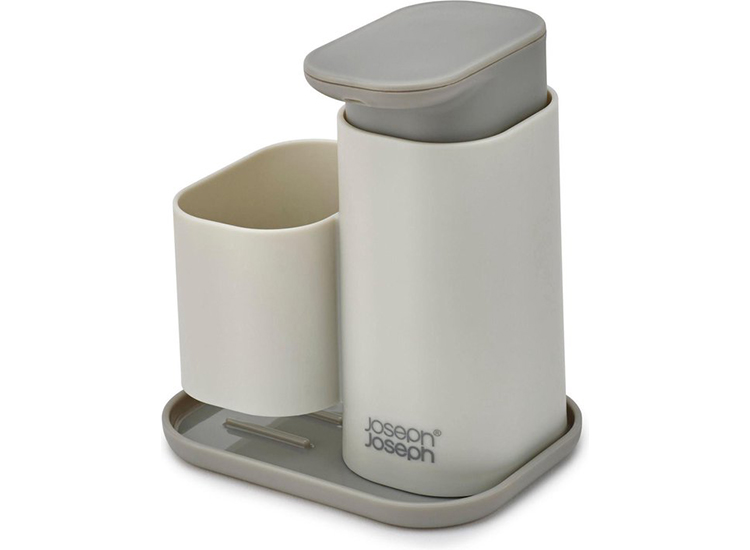 Joseph Joseph Duo Zeep Dispenser - Wit/Grijs afbeelding
