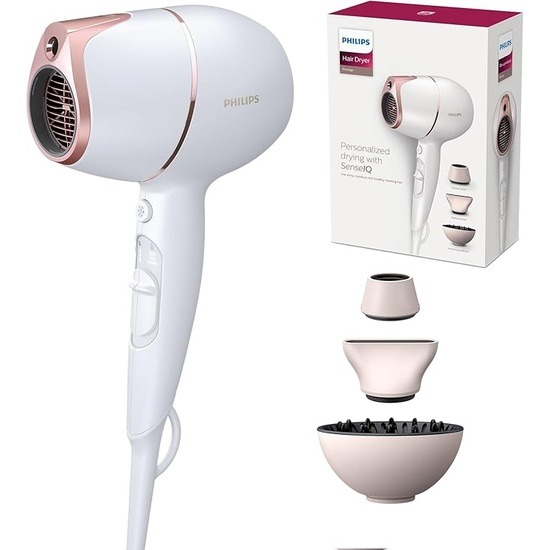 PHILIPS Prestige Föhn BHD628/00 met SenseIQ