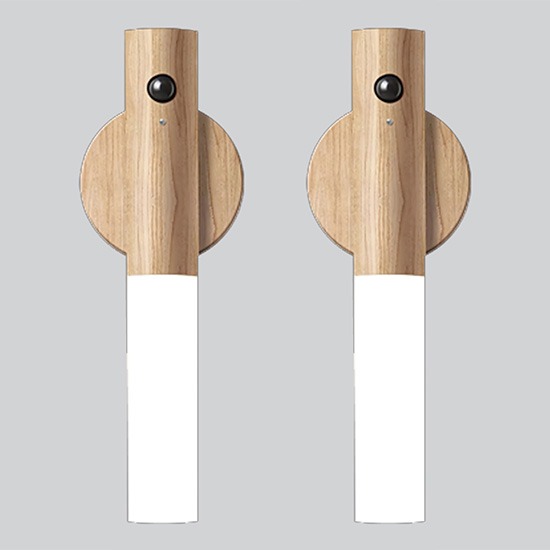 LED Nachtlampje met Bewegingssensor 2-pack - Warm Wit - Oplaadbaar