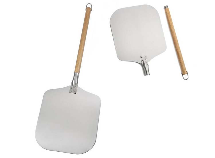 Michelino Pizzaschep - Traditionele pizzaschep - RVS afbeelding