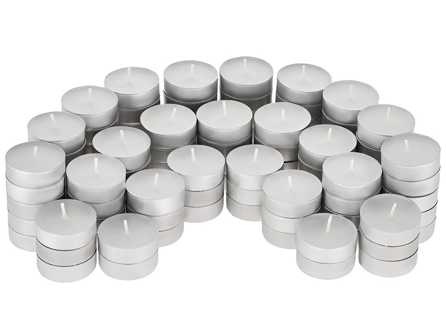 Deal Donkey - 120X Theelichtjes - Waxinelichtjes - Ca. 4 Uur - Paraffinekaarsen Deal Donkey - 120X Theelichtjes - Waxinelichtjes - Ca. 4 Uur - Paraffinekaarsen