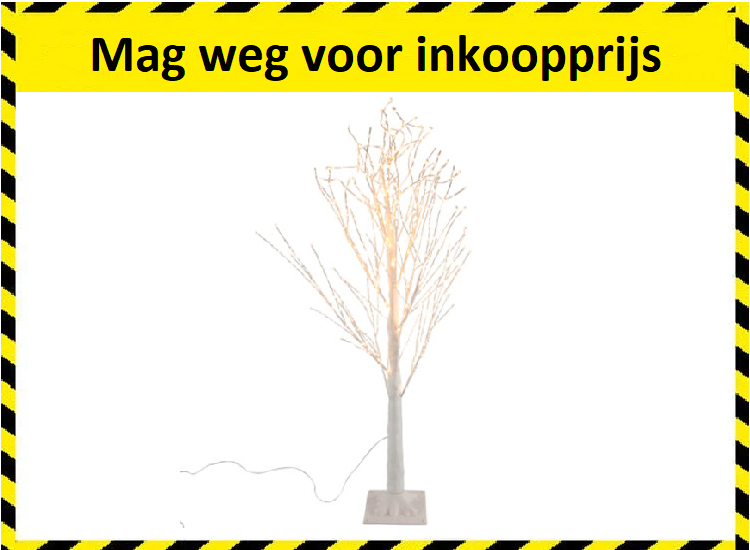 Svenska Living Kunstkerstboom 500 LED 120 cm IP44 Wit