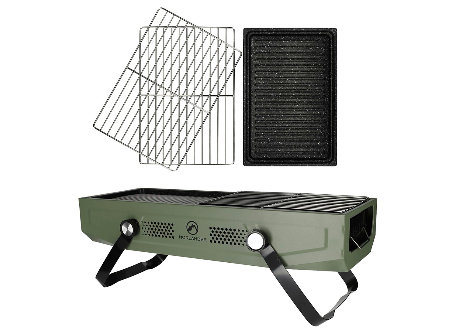 Norlander Outdoor BBQ met grill - 56 x 20 x 20 cm