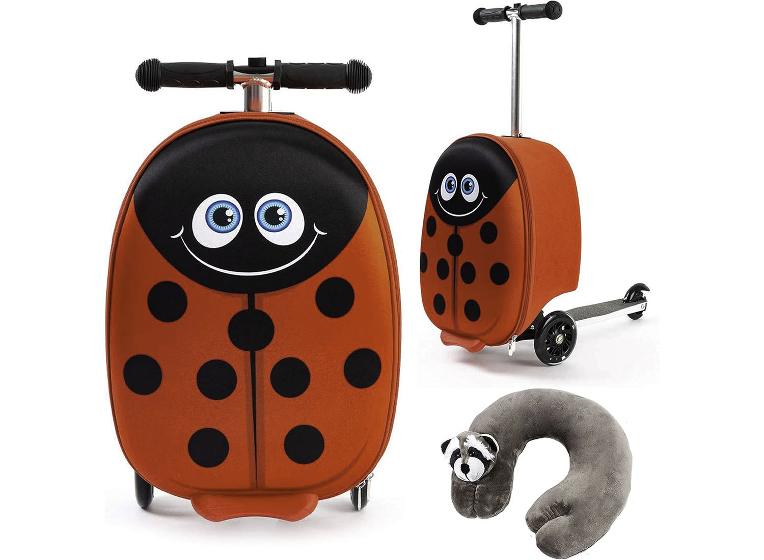 Kinderkoffer-Step - 21L - Lieveheersbeestje - 40x20x25 cm afbeelding