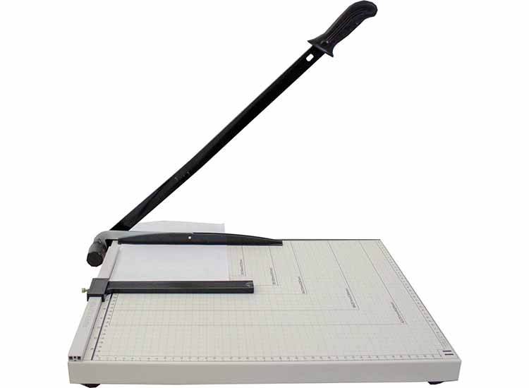 Lowander Professionele Papiersnijmachine - Nauwkeurig Snijden van B7 tot A3 - 48 x 39cm afbeelding