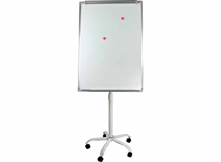 Lowander Verrijdbaar Flipover en Magnetisch Whiteboard afbeelding