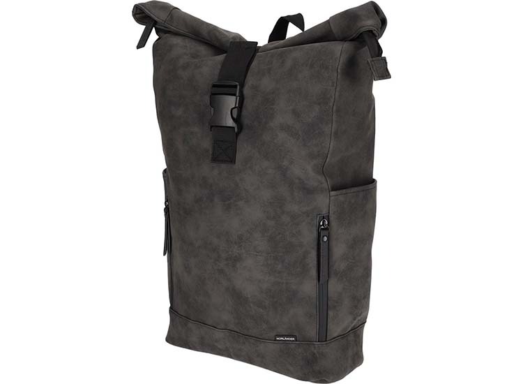 Norlander Rolltop Fietsrugzak 24L - Waterafstotend Nubuck - Grijs
