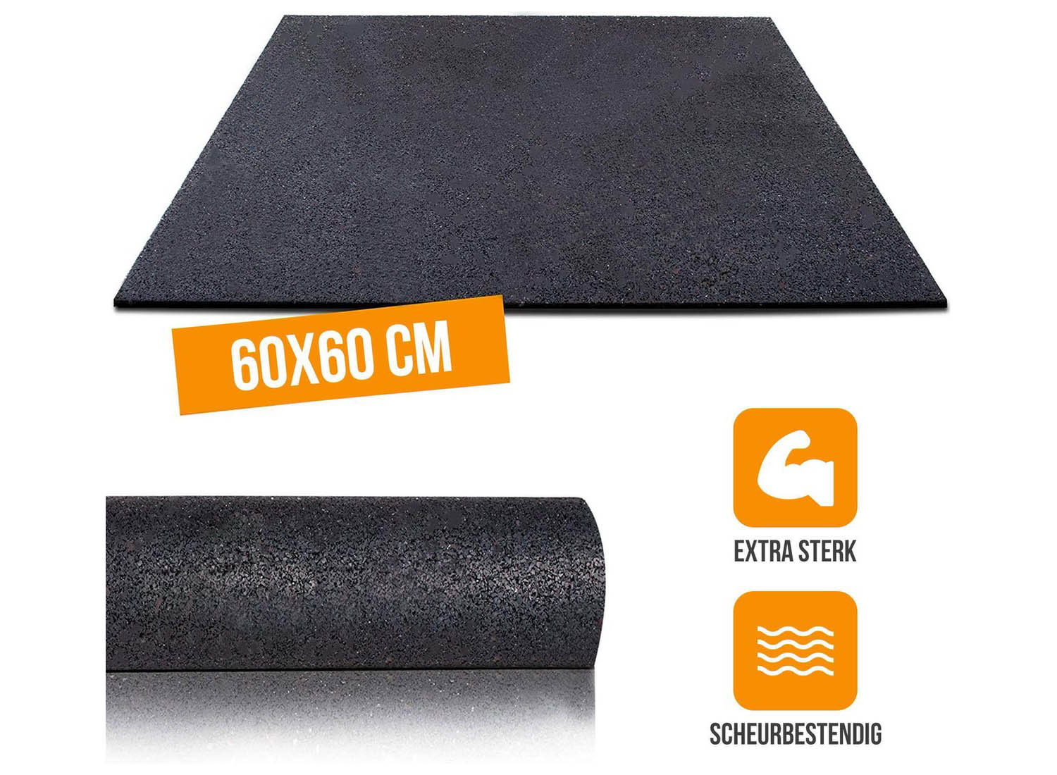 XEMM Anti Trillingsmat Wasmachine en Wasdroger - 60 x 60 cm