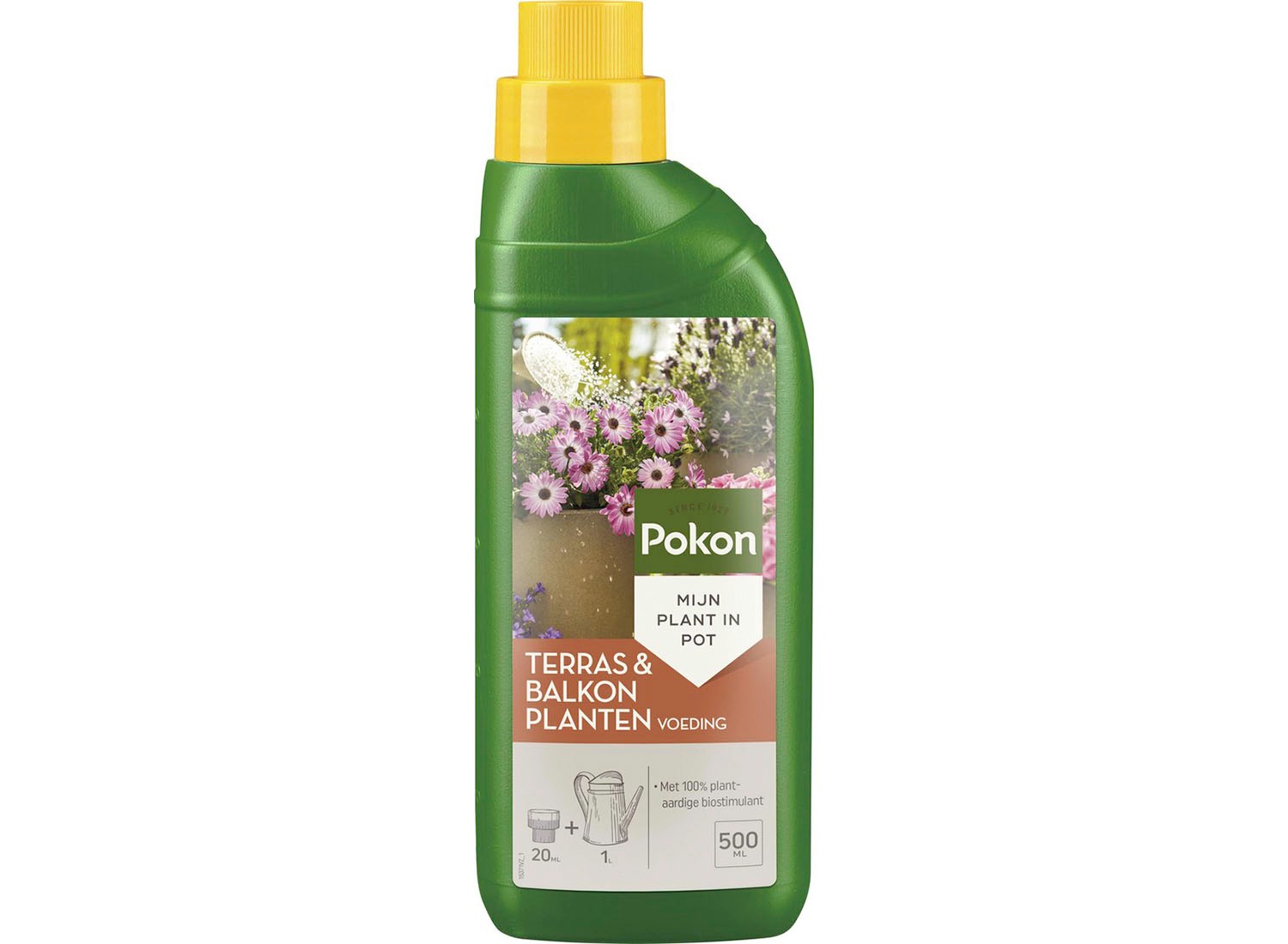 Pokon Terras & Balkonplanten Voeding - 500ml - Plantenvoeding - 20ml per 1L water