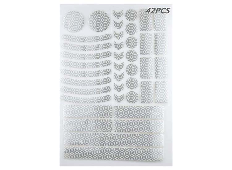 Fedec Reflecterende fiets stickers - 2 sets van 42 delig