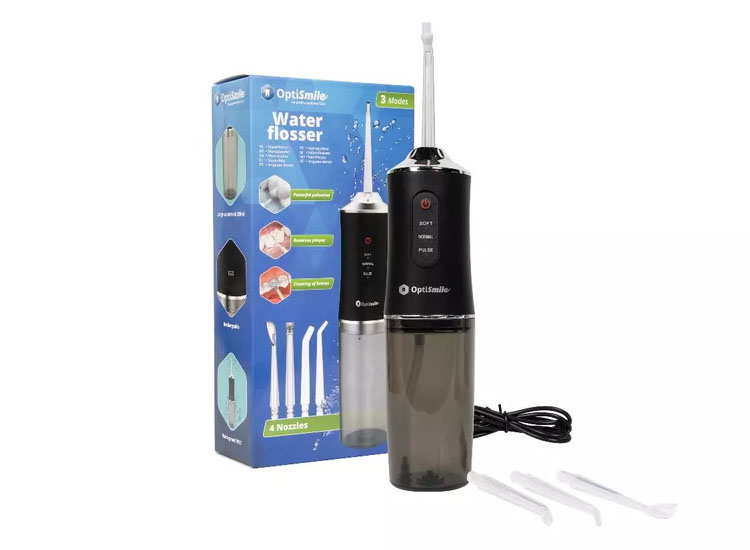 Deal Donkey - Optismile Waterflosser - Elektrische Monddouche - Draadloos En Oplaadbaar