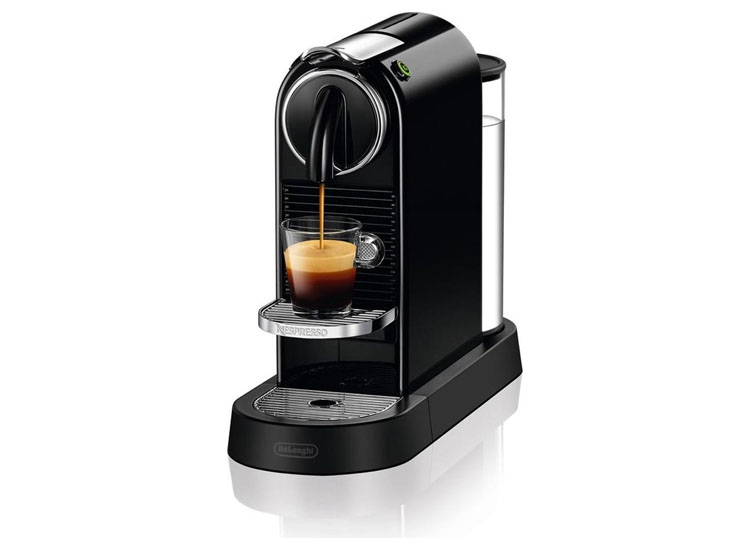Nespresso De'Longhi Citiz EN 167.B Koffiecupmachine Zwart (2de Kans Deal)