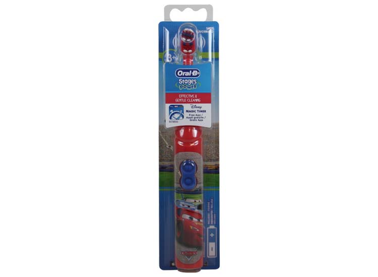 Oral-B Elektrische tandenborstel - Kinder tandenborstel - Cars - Rood