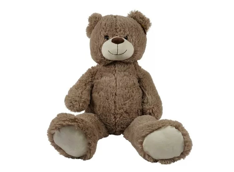 Sunkid Pluche Knuffel - Bruine Beer - 85 cm