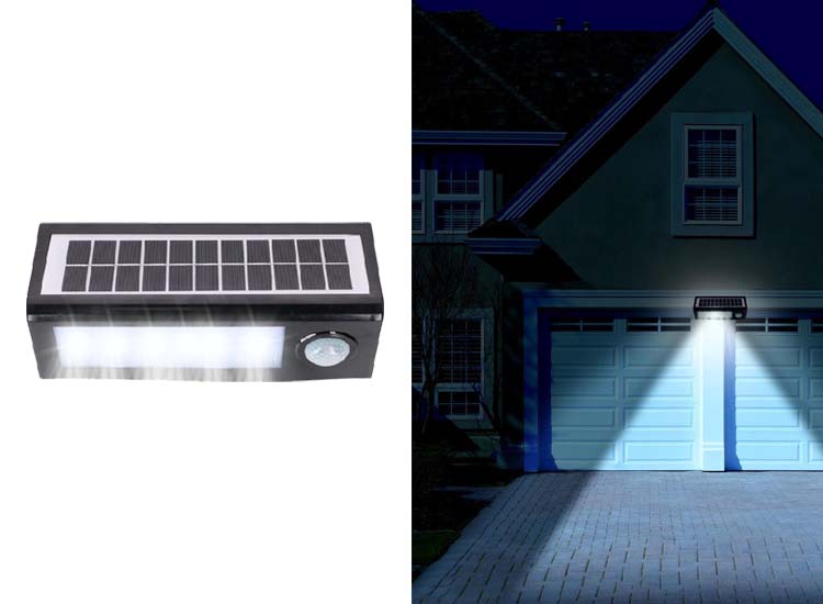 Grundig Led Solar Buitenlamp met Bewegingsmelder - 320 Lumen