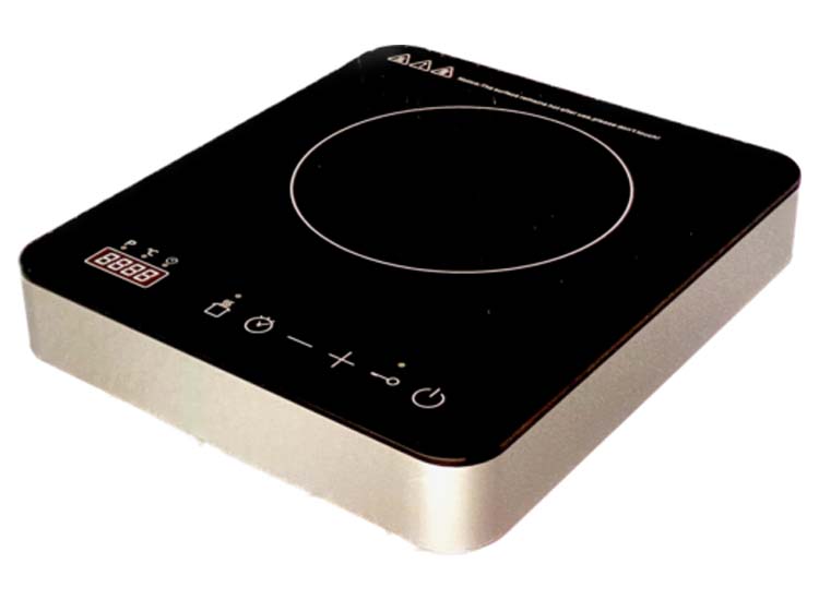 Deski Inductie kookpit - Touchscreen - 2000W - Zwart