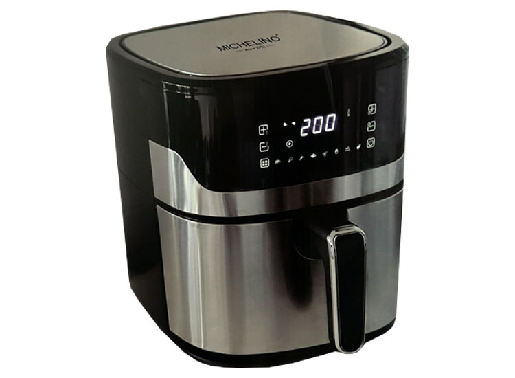 Michelino Airfryer 6,5L Heteluchtfriteuse Digitaal Zwart