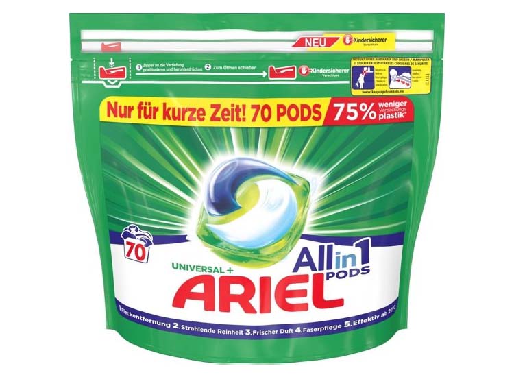 Afbeelding van Ariel Prof Allin1 Pods Regular- 70 Wasbeurten