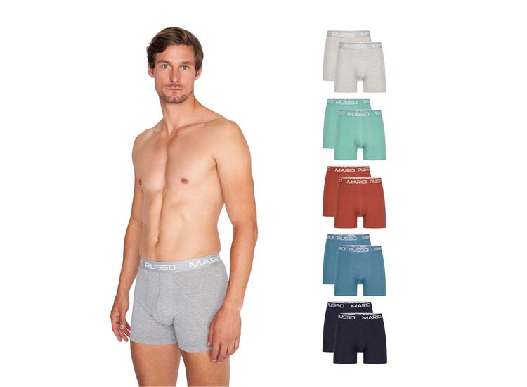 Afbeelding van 10-pack Mario Russo boxers - heren - color