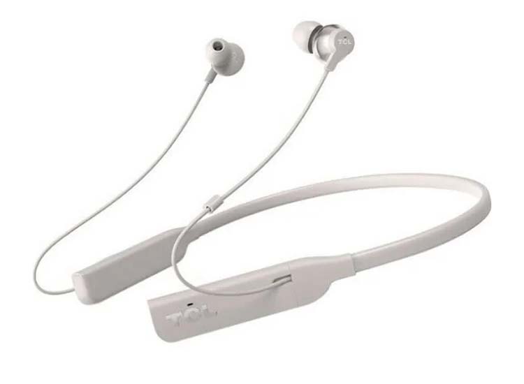 TCL Ergonomische oordopjes - In-ear koptelefoon - Active Noise cancelling - Wit