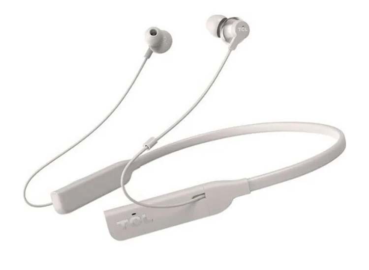 DealDonkey TCL Ergonomische oordopjes - In-ear koptelefoon - Active Noise cancelling - Wit aanbieding